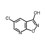 CAS#: 196708-45-9, 5-Chloro[1,2]Oxazolo[5,4-b]Pyridin-3(2H)-One