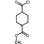 CAS#: 197585-43-6, Methyl 4-(Chlorocarbonyl)-1-Piperidinecarboxylate