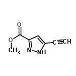 CAS#: 19762-17-5, Methyl 5-Ethynyl-1H-Pyrazole-3-Carboxylate