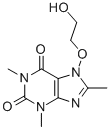 CAS 登录号：19774-85-7， 7-(beta-羟基乙氧基)-8-甲基茶碱