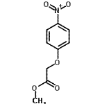 CAS 登录号：19786-48-2， 甲基(4-硝基苯氧基)乙酸酯