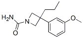 CAS 登录号：19832-50-9， 3-(3-甲氧基苯基)-3-丙基-1-氨基甲酰吖丁啶