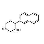 CAS#: 198334-39-3, 4-(2-Naphthyl)Piperidine Hydrochloride (1:1)