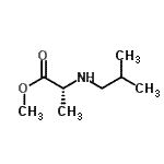 CAS 登录号：198630-68-1， 甲基N-异丁基-D-丙氨酸酯