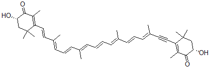 CAS#: 19866-02-5, (3S,3'S)-7,8-Didehydroastaxanthin