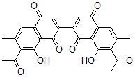 CAS#: 1991-29-3, 7,7'-Diacetyl-8,8'-Dihydroxy-6,6'-Dimethyl-2,2'-Binaphthalene-1,1',4,4'-Tetrone