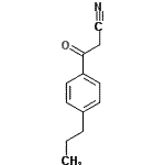 CAS 登录号：199102-69-7， 3-氧代-3-(4-丙基苯基)丙腈