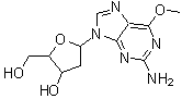 CAS#: 19916-77-9, 9-(2-Deoxypentofuranosyl)-6-Methoxy-9H-Purin-2-Amine