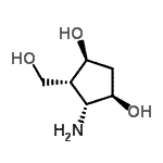 CAS#: 199167-65-2, (1S,3R,4R,5R)-4-Amino-5-(Hydroxymethyl)-1,3-Cyclopentanediol