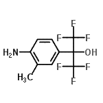 CAS 登录号：1992-09-2， 2-(4-氨基-3-甲基苯基)-1,1,1,3,3,3-六氟-2-丙醇