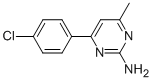 CAS#: 19927-54-9, 4-(4-Chlorophenyl)-6-Methyl-2-Pyrimidinamine
