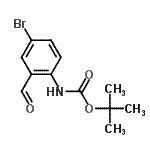 CAS#: 199273-16-0, 2-Methyl-2-propanyl (4-bromo-2-formylphenyl)carbamate