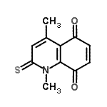 CAS#: 199281-95-3, 1,4-Dimethyl-2-Thioxo-1,2-Dihydro-5,8-Quinolinedione