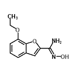 CAS#: 199287-14-4, 7-Ethoxy-N-Hydroxy-1-Benzofuran-2-Carboximidamide