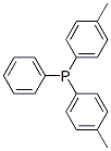 CAS 登录号：19934-95-3， 二(4-甲基苯基)-苯基-膦
