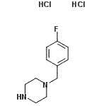 CAS 登录号：199672-06-5， 1-(4-氟苄基)哌嗪二盐酸盐