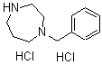CAS#: 199672-26-9, Hexahydro-1-(Phenylmethyl)-1H-1,4-Diazepine Hydrochloride (1:2)