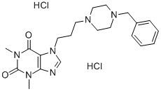 CAS#: 19971-75-6, 7-(3-(4-Benzyl-1-Piperazinyl)Propyl)-Theophylline Dihydrochloride