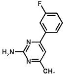 CAS#: 199864-42-1, 4-(3-Fluorophenyl)-6-Methyl-2-Pyrimidinamine