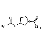 CAS#: 200066-55-3, 1-Acetyl-3-Pyrrolidinyl Acetate