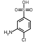 CAS#: 2001-24-3, 3-Amino-4-Chlorobenzenesulfonic Acid