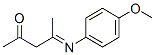 CAS 登录号：20010-38-2， 4-(4-甲氧基苯基)亚氨基戊烷-2-酮