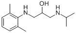 CAS 登录号：20013-95-0， 1-(异丙基氨基)-3-(2,6-二甲苯氨基)-2-丙醇