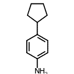 CAS#: 20029-53-2, 4-Cyclopentylaniline