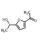 CAS#: 200337-66-2, 1-{5-[(1S)-1-Hydroxyethyl]-2-Furyl}Ethanone