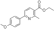 CAS#: 2004-63-9, Ethyl 6-(4-Methoxyphenyl)-2-Methylnicotinate