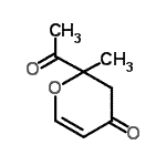 CAS#: 200421-48-3, 2-Acetyl-2-Methyl-2,3-Dihydro-4H-Pyran-4-One