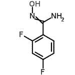 CAS#: 20044-85-3, 2,4-Difluoro-N'-Hydroxybenzenecarboximidamide