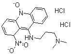 CAS#: 20063-73-4, N',N'-Dimethyl-N-(1-nitro-10-oxido-1H-acridin-9-yl)propane-1,3-diamine dihydrochloride