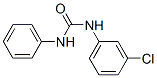 CAS 登录号：2008-71-1， 1-(3-氯苯基)-3-苯基脲
