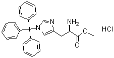 CAS 登录号：200927-02-2， 1-三苯甲基-D-组氨酸甲酯盐酸盐(1:1)