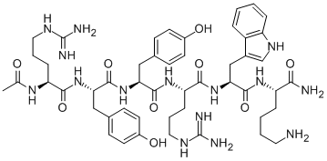 CAS#: 200959-47-3, N2-Acetyl-L-Arginyl-L-Tyrosyl-L-Tyrosyl-L-Arginyl-L-Tryptophyl-L-Lysinamide