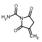 CAS#: 201044-12-4, 3-Methylene-2,5-Dioxo-1-Pyrrolidinecarboxamide