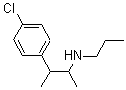 CAS#: 20110-30-9, P-Chloro-alpha,beta-Dimethyl-N-Propylbenzeneethanamine