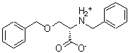 CAS 登录号：201209-83-8， (2S)-2-(苄基氨基)-3-苯基甲氧基丙酸