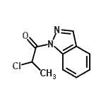 CAS 登录号：201299-94-7， 2-氯-1-(1H-吲唑-1-基)-1-丙酮