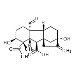 CAS#: 20134-29-6, (1alpha,2beta,4Aalpha,4Bbeta,10beta)-4A-Formyl-2,7-Dihydroxy-1-Methyl-8-Methylenegibbane-1,10-Dicarboxylic Acid