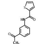 CAS#: 201354-21-4, N-(3-Acetylphenyl)-2-Thiophenecarboxamide