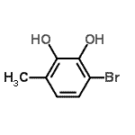 CAS#: 201471-76-3, 3-Bromo-6-Methyl-1,2-Benzenediol