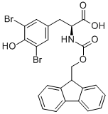 CAS 登录号：201484-26-6， 3,5-二溴-N-[(9H-芴-9-基甲氧基)羰基]-L-酪氨酸