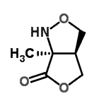 CAS#: 201659-84-9, (3aR,6aS)-6A-Methyltetrahydro-3H,6H-Furo[3,4-c][1,2]Oxazol-6-One