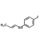 CAS#: 201792-66-7, 4-Fluoro-N-[(1E)-1-Propen-1-Yl]Aniline