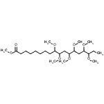 CAS#: 20207-67-4, Methyl 9,10,12,13,15,16-Hexamethoxyoctadecanoate