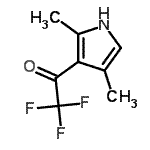 CAS#: 202286-38-2, 1-(2,4-Dimethyl-1H-Pyrrol-3-Yl)-2,2,2-Trifluoroethanone
