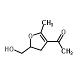 CAS 登录号：202336-17-2， 1-[5-(羟基甲基)-2-甲基-4,5-二氢-3-呋喃基]乙酮