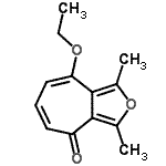 CAS 登录号：202581-65-5， 8-乙氧基-1,3-二甲基-4H-环庚并[c]呋喃-4-酮